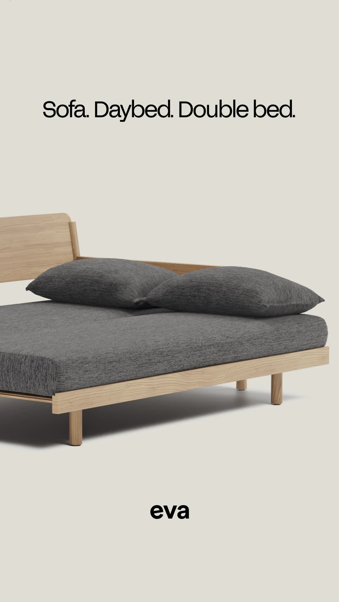 3-in-1 Slideaway Sofa Bed
