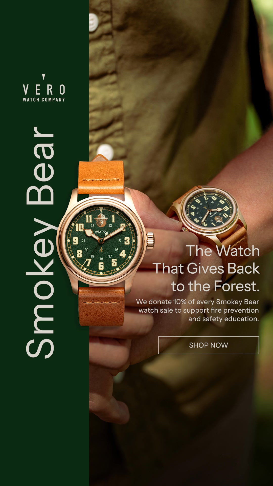Official Smokey Bear Watches