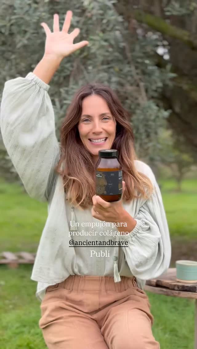 Un empujón para 
producir colágeno  @ancientandbrave  Publi
