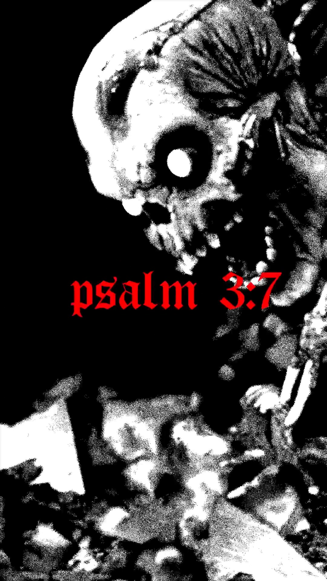 "BREAK THE TEETH OF THE WICKED"
PSALM 3:7 NEW DROP OUT NOW🔥

Strike fear into the hearts of your enemies (the guy curling in the squat rack) and Mog the world with righteousness ⚔️🔥⛓️✝️

#psalms #christianquotes #jesuschrist #based #bodybuilding #fitforthekingdom #bodymindspirit