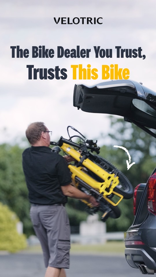 Folding Ebike Backed by Local Dealer