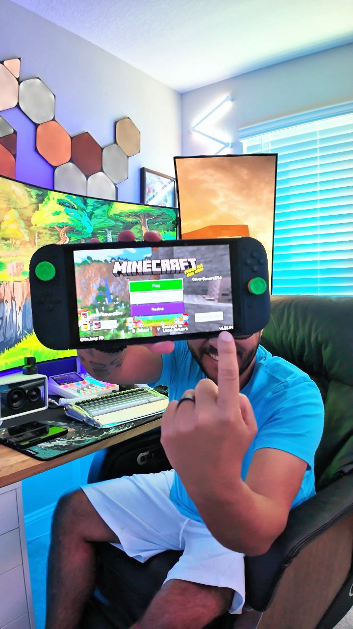 Kontrolfreek + Minecraft 🤯💚
kontrolfreek.com 👈 @kontrolfreek 👌
#kontrolfreek #gamer #gaming #controller #setup