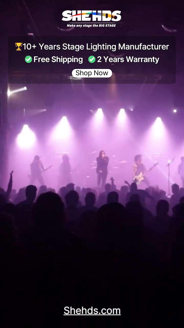 🤩Diverse stage lighting options at your disposal