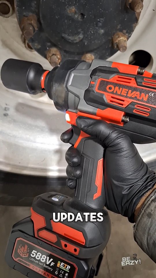 So I love trying out new power tools, and this 1/2 impact wrench from @onevan_tools is really surprising me in how well it's built for the price. 
I can't wait to beat this baby up some more!

#onevantools #tools #impactwrench #wrench #eztechjoe #toolsmedia
