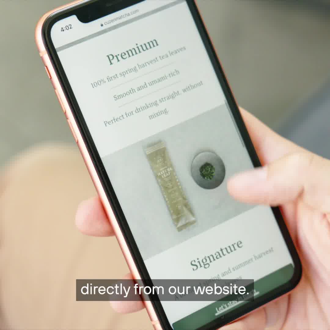 Save $60 for Cuzen Matcha Maker