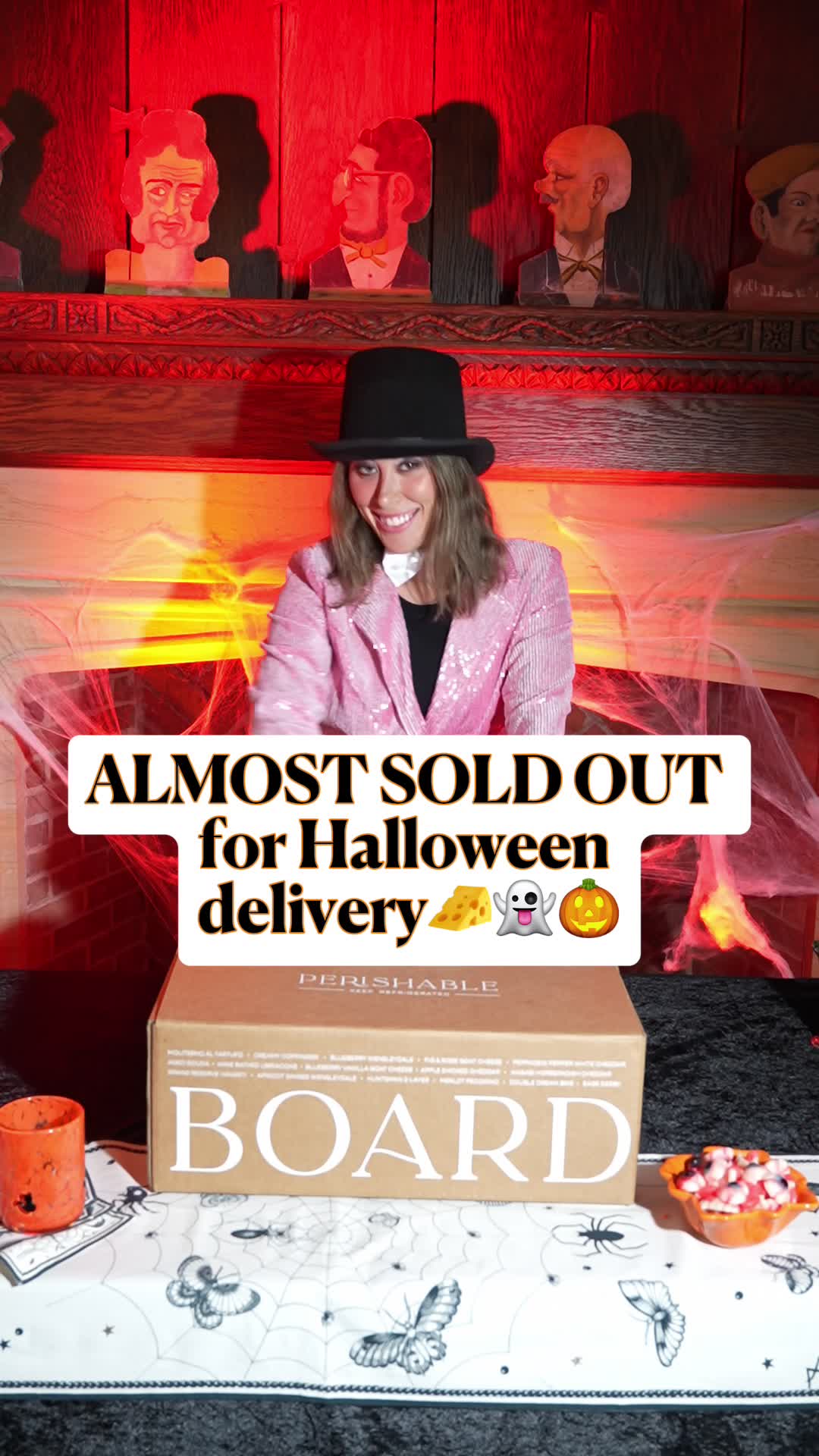 🚨Halloween delivery dates are selling out fast! 🚨