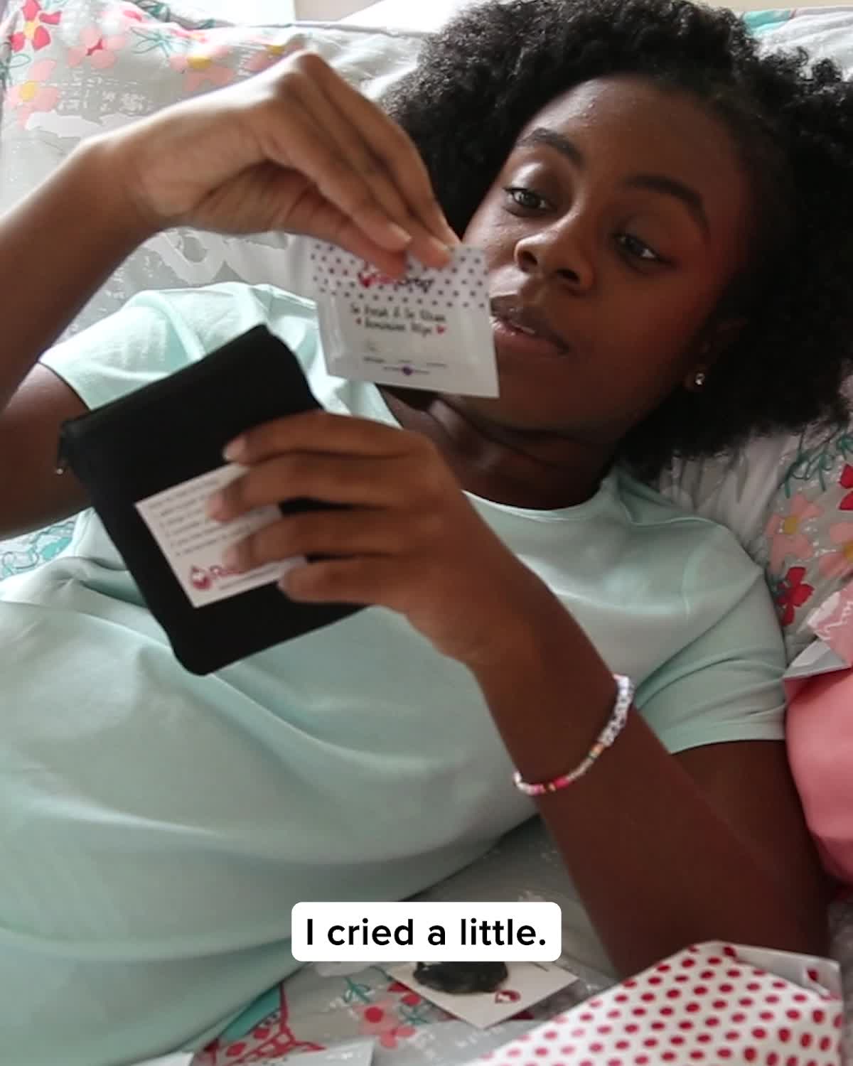 Period products for tweens and only tweens