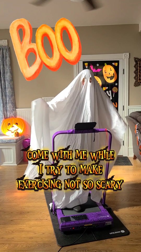 Halloween is almost here, and truthfully, I need to start moving more if I want to eat tons of candy!! I got the 2025 Halloween limited edition smart foldable purple cobweb treadmill from #gifted and I've been LOVING IT. I put it in the living room so I could watch more spooky movies 🎬🎃 win!! 

Use spo10 for $10 off 

#deerrun #deerrunreview #meetabetterself #deerrunclub #gifted