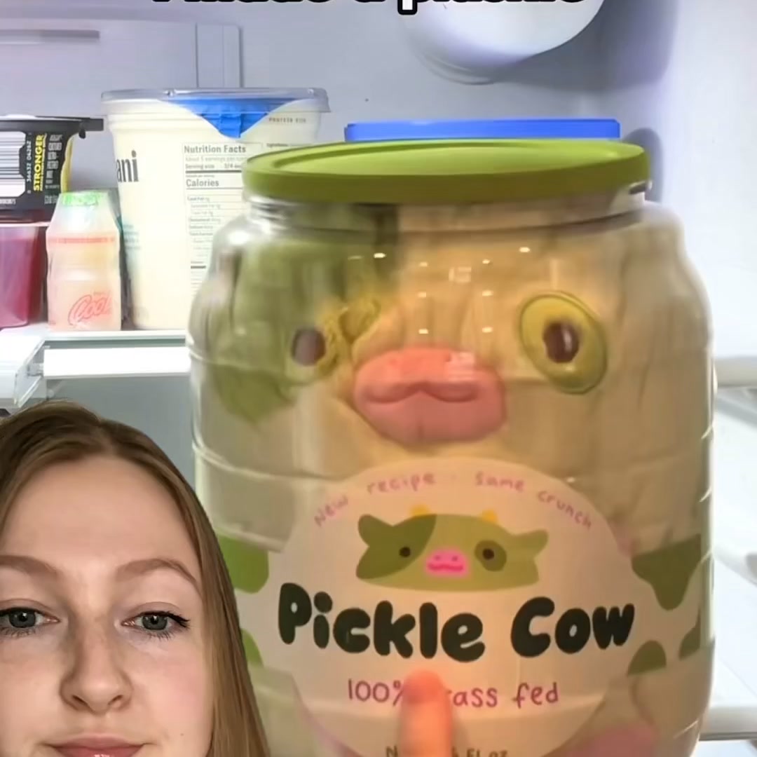Pickle Cow Plushie