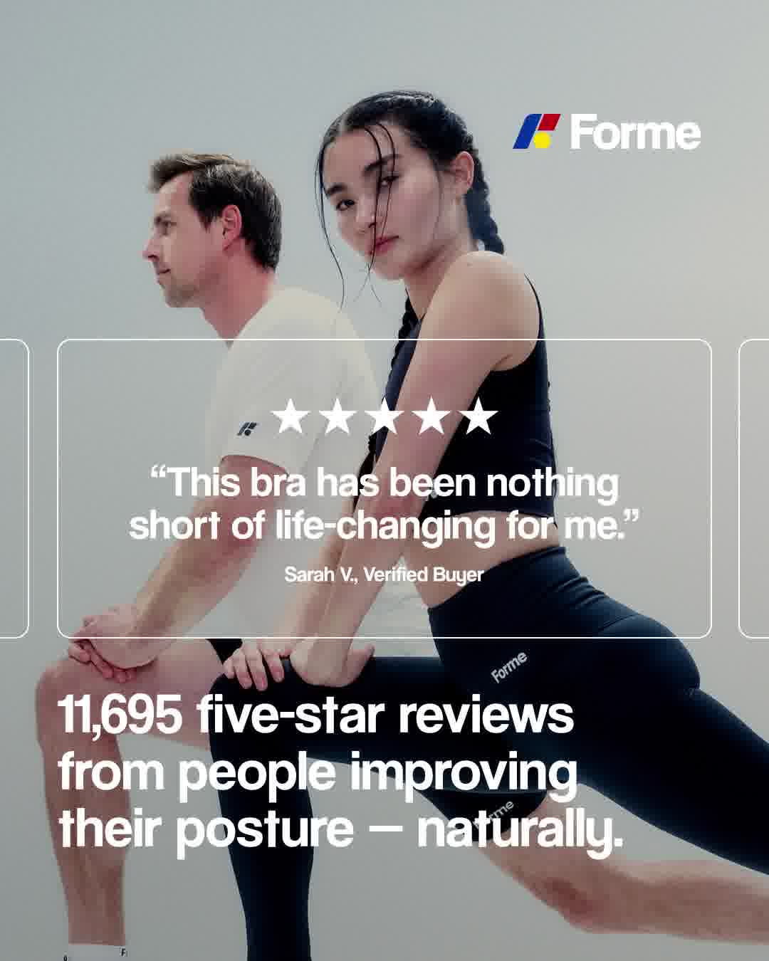 Forme® The Award-Winning Posture Correcting Bra