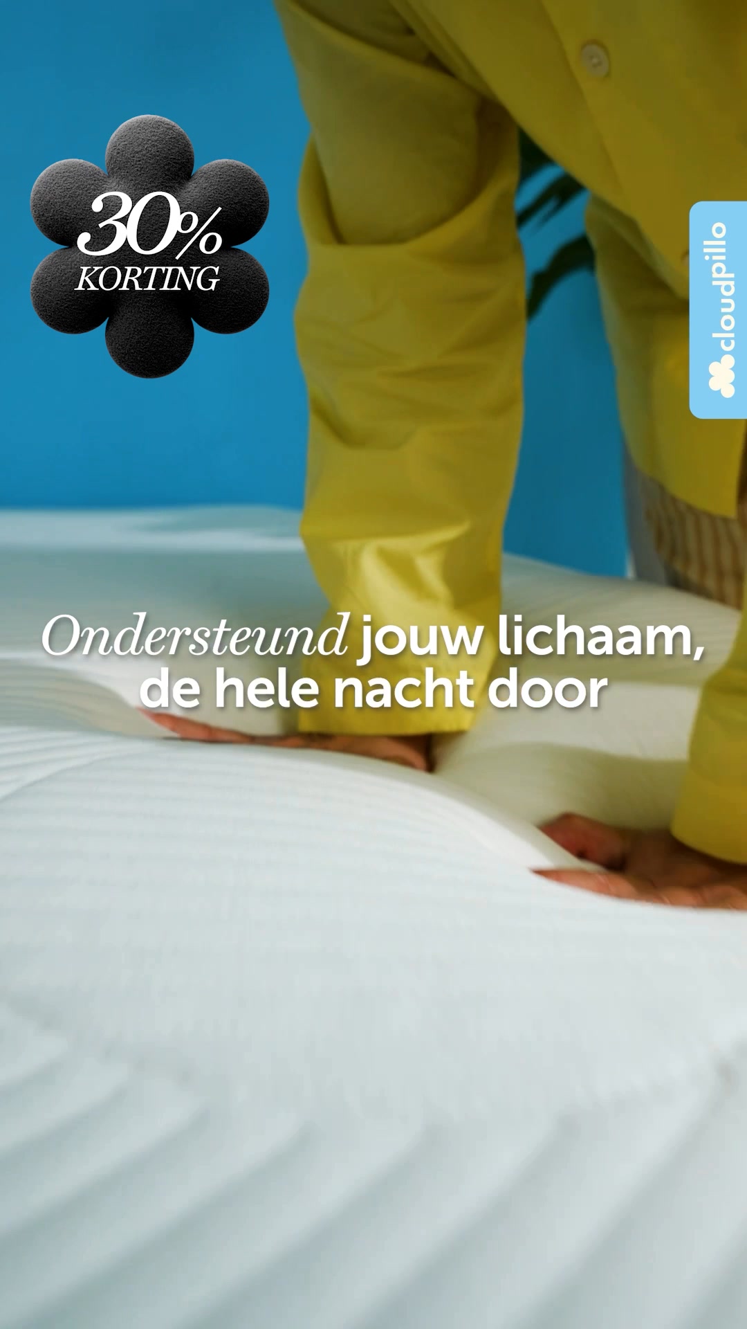 30% korting op álle Cloudpillo matrassen!