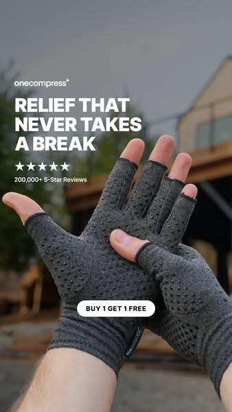 NEW bamboo arthritis gloves (limited 50% OFF)