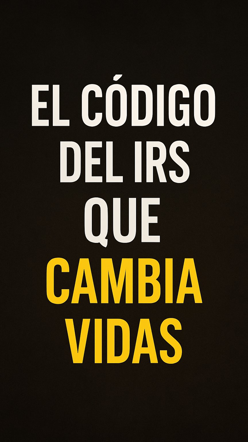 🔥 La mayoría no conoce esta estrategia… y les cuesta miles.
Hoy puedes cuidar tu dinero, hacerlo crecer y usarlo cuando lo necesites, sin depender del mercado ni pagar impuestos altos.
Todo gracias a una herramienta basada en el Código del IRS que muchas personas ya están usando para crear su propio legado financiero.
👉 ¿Quieres saber cómo funciona o te gustaría ir al seminario?
Envía un DM o dale al link en el bio para más información.
#CódigoIRS #EstrategiaFinanciera #DineroInteligente #LegadoFinanciero #EducaciónFinanciera #SeminarioFinanciero
