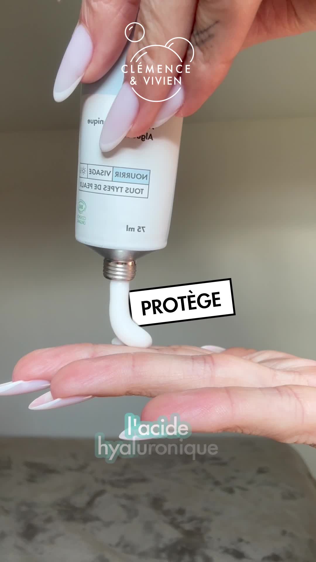 Crème légère désaltérante