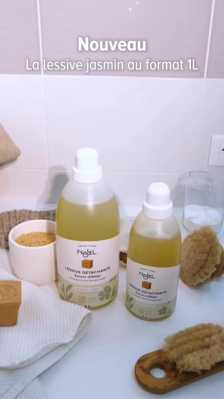 Lessive au savon d'Alep 🌿