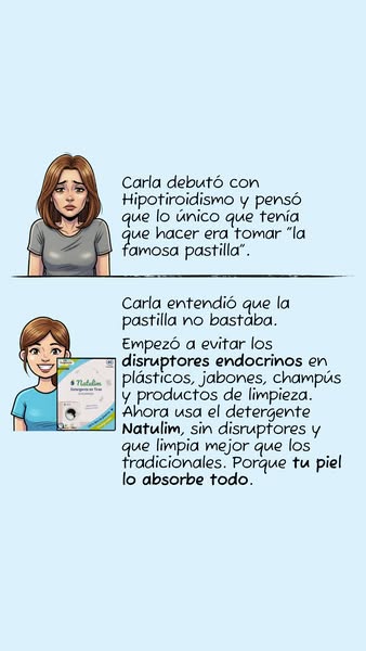 Un detergente que respeta la tiroides