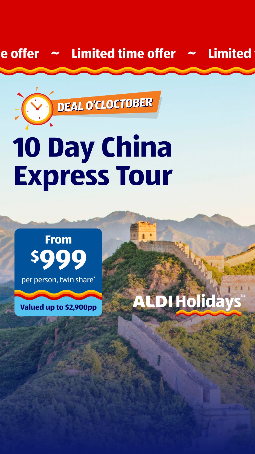 Tour China over 10 days
