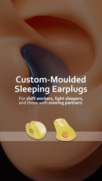 Shop Custom-Moulded Sleep Earplugs