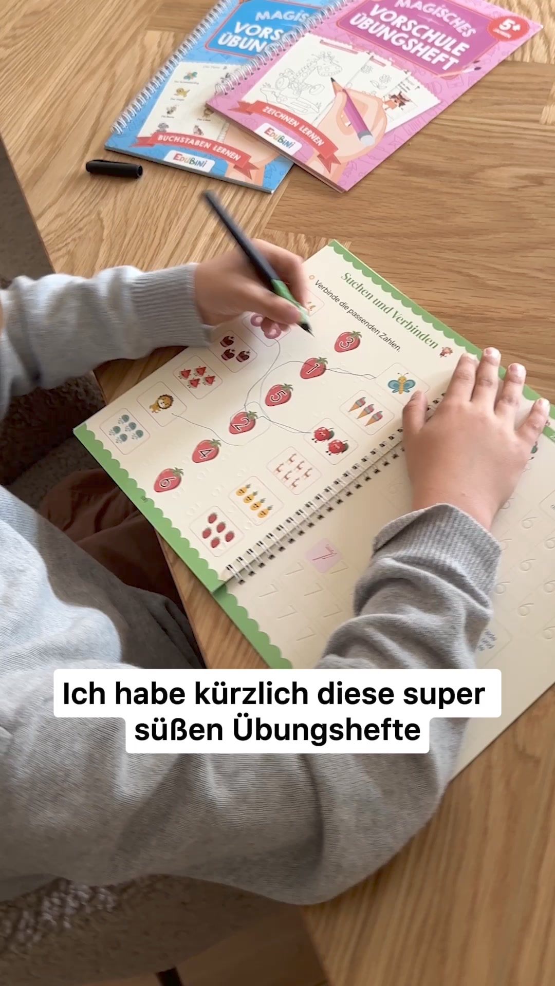 Kinder lieben diese magischen Übungshefte