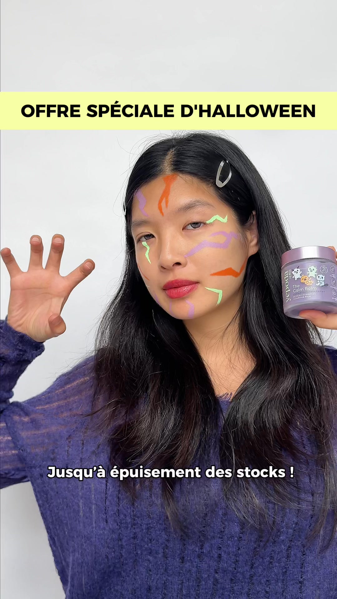 🎃 En cadeau, The Calm Balm, édition limitée d'Halloween
