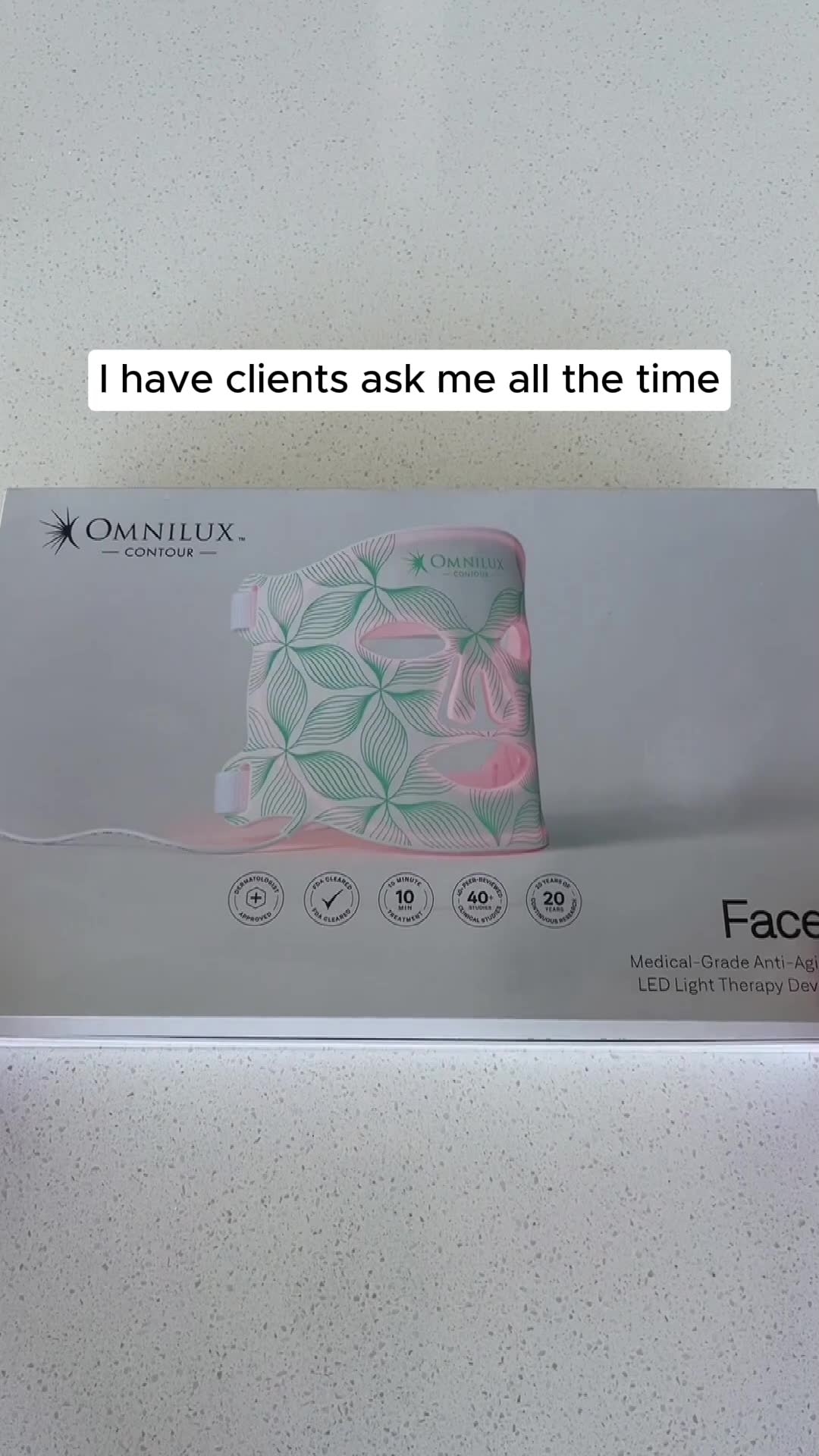 Real talk. After using Omnilux Contour, people have genuinely been noticing a difference in my skin. I mean, random compliments out of nowhere! It's helped with my sun damage and fine lines.