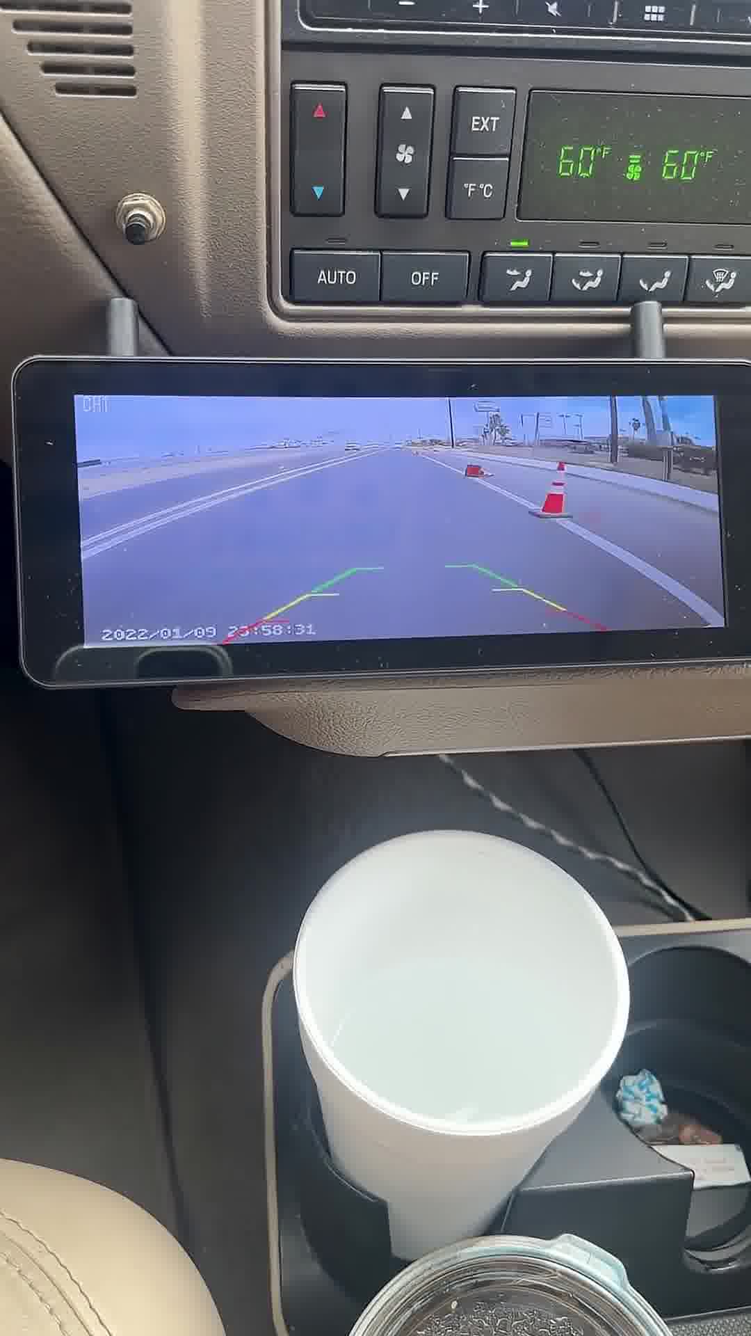 AUTO-VOX Solar Wireless Backup Camera with DVR