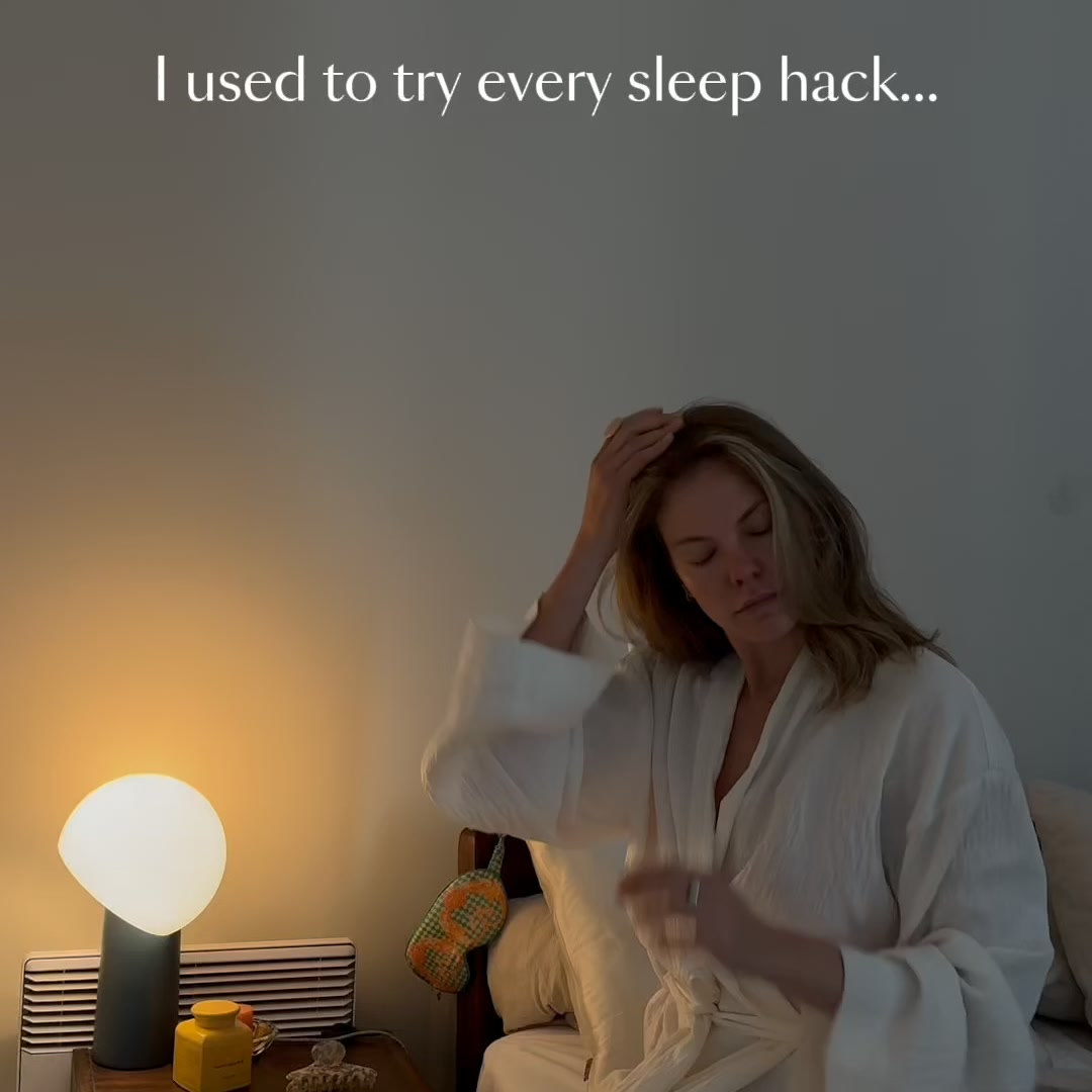 Looking well starts with sleeping well