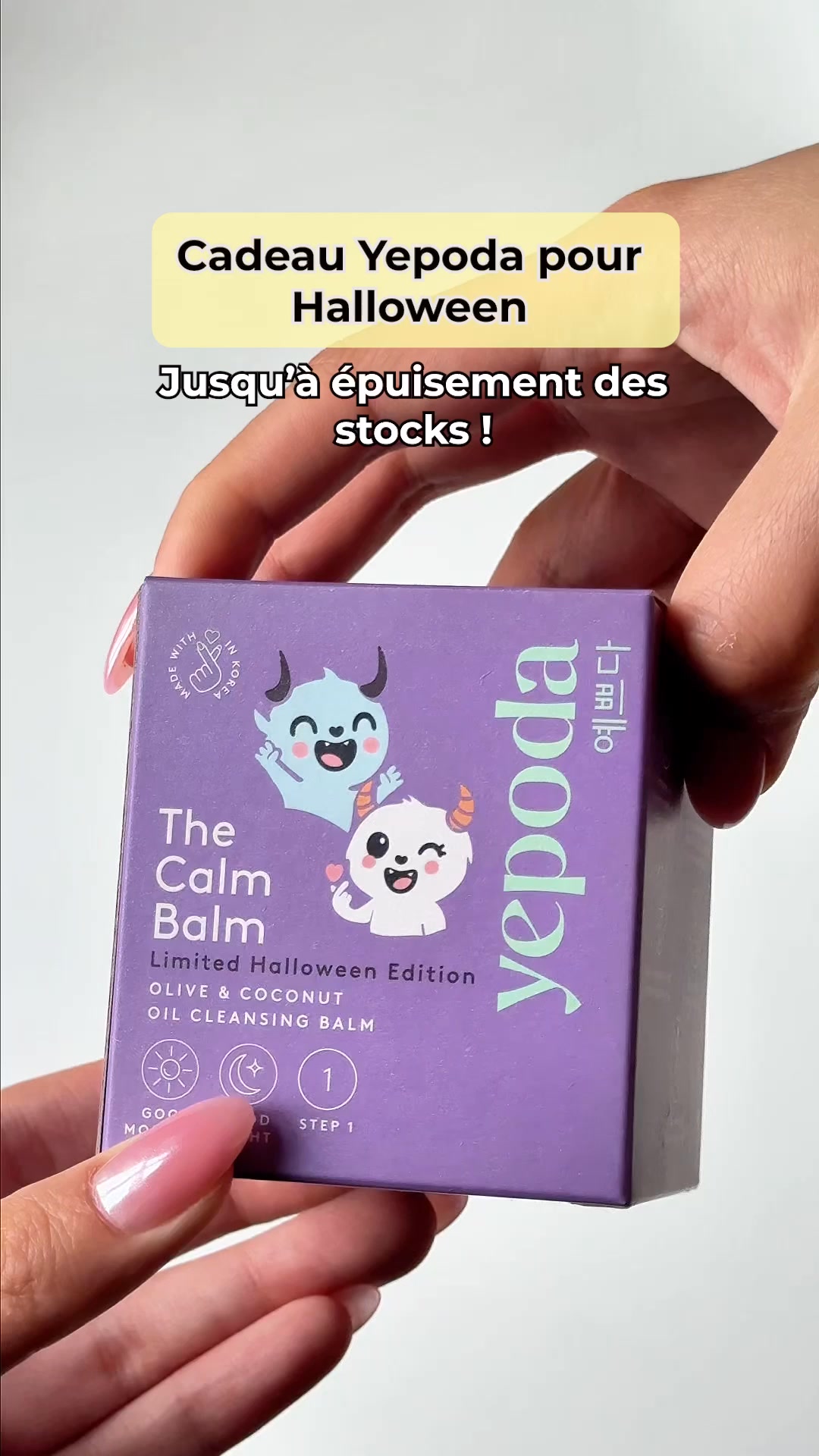 🎃 En cadeau, The Calm Balm, édition limitée d'Halloween