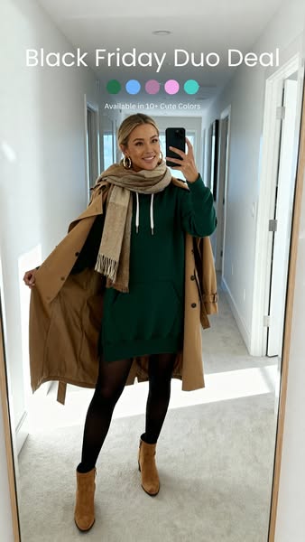 50% Off The Hoodie Dress!