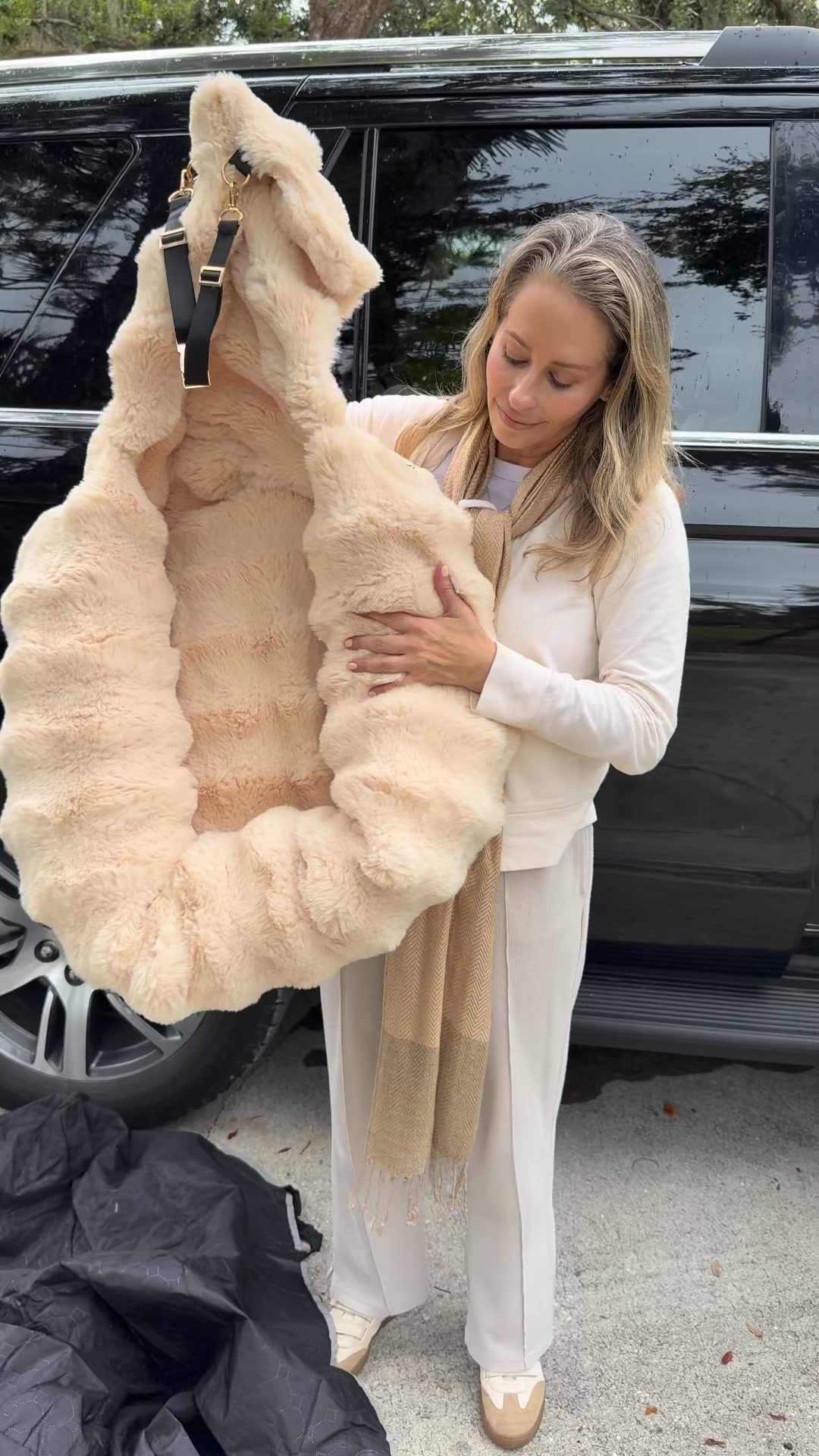 The most skeptical dog mom tries the viral Pelsbarn Car Bed for her dog