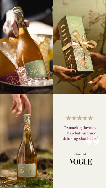 As seen in Vogue, TimeOut, Harper's Bazaar and more…

The award-winning sparkling tea that is redefining the way you celebrate in 2025.