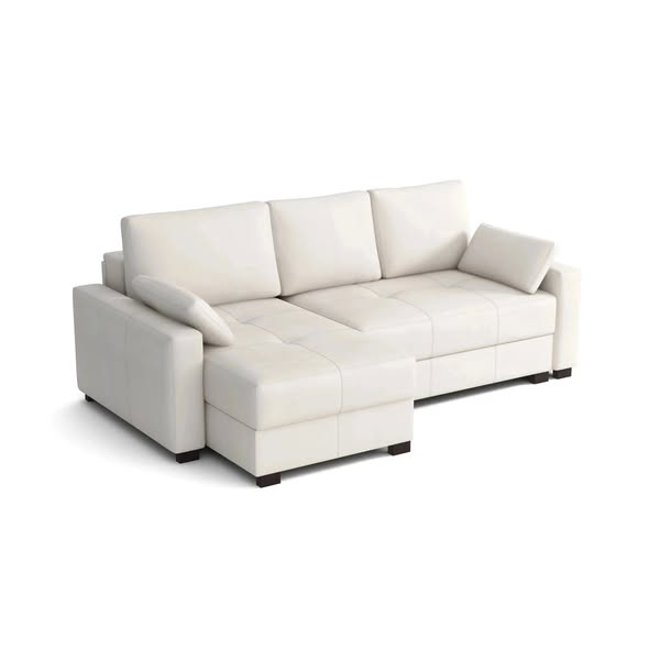 Mocca King Size Corner Sofa Bed
