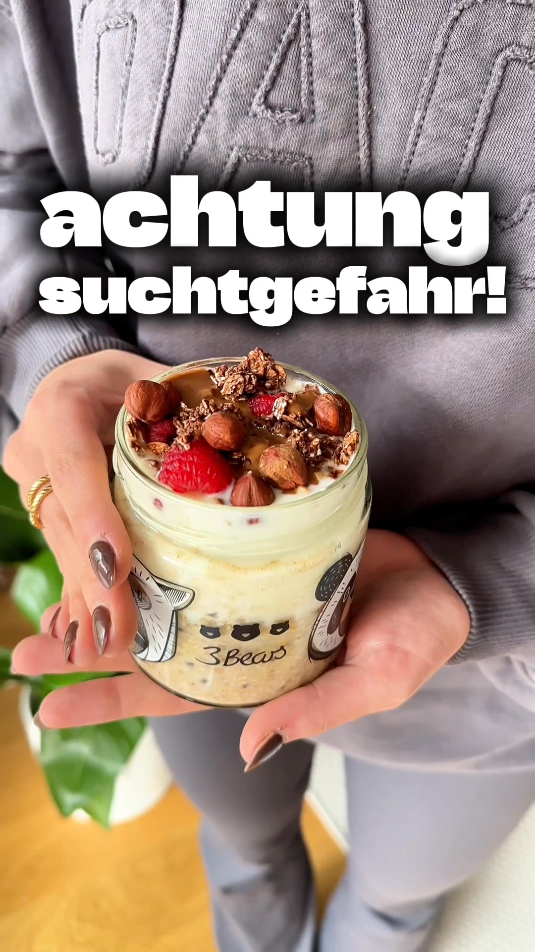 Nussecke zum Löffeln. 🥄