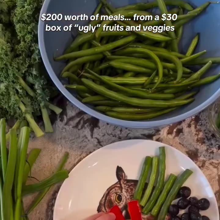 Ugly veggies > overpriced groceries