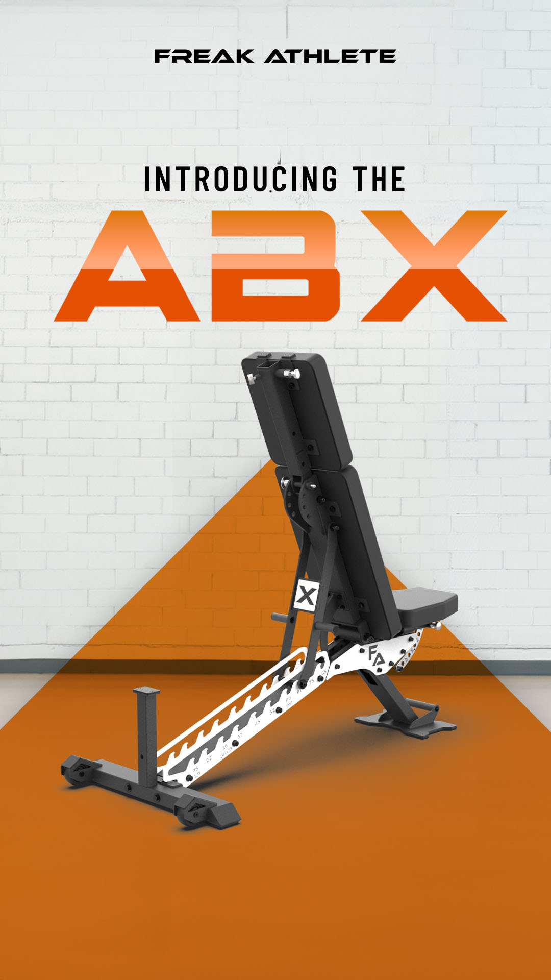 The world’s best adjustable bench is finally here!

Introducing… the Freak Athlete ABX 💪

10 Machines in ONE for full body training:

🔸 Flat Bench
🔸 Incline Bench
🔸 Chest-Supported Row
🔸 Half Bench
🔸 Leg Extension
🔸 Hamstring Curl
🔸 Bicep Trainer
🔸 Sit-Up Bench
🔸 Dip Station

We designed the ABX with our patent pending Auto Adjust™️ technology, so it maintains a zero gap at every angle without the need for manual adjustment.

And thanks to our partnership with @exponentedge, the ABX transforms into a half bench. Perfect for movements like chest-supported rows, overhead work and so much more.

Plus, you can unlock full body training with the Leg Developer, Bicep, Sit-Up, and Dip attachments.

To learn more about the ABX, click the link in our bio.

P.S. If you have ANY questions, leave them below! I’ll personally respond to as many as I can.

- Benji