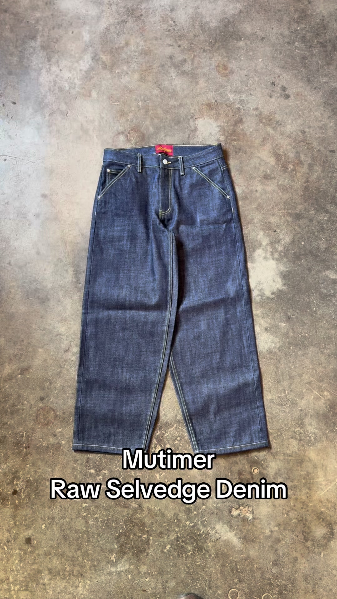 Raw Selvedge Denim, Online now.