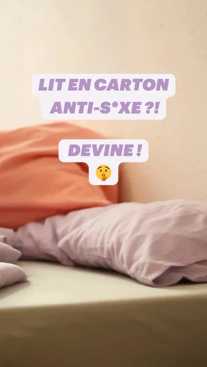 Ne te laisse pas avoir par les lits viraux « anti-intimité » des JO !⁠ Sur CE lit en carton, fais toutes sortes de choses. Fais l’amour, partage l’amour ! 💘💪⁠
.⁠
.⁠
.⁠
#roominabox #cardboardbed #cardboard #cardboardart #guestroom #guestbedroom #airbnb #bedbase #bedframe #viralfurniture #olympia #modularfurniture #decorationinterieur #bedroom #chambre #chambredeco #decochambre #decocampagne #decobedroom #chambrecampagne #intérieur #litdappoint #jeuxolympiques #jeuxolympiques2024 #jomilano #joparis2024