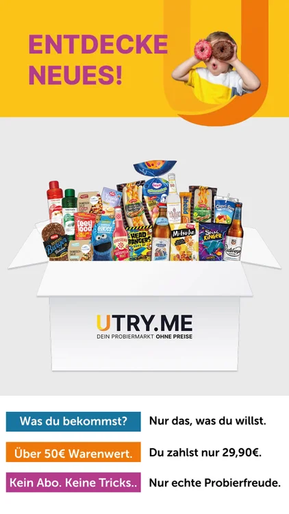 Utry.me - Dein Probiermarkt