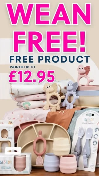 FREE Weaning Product worth up to £12.95