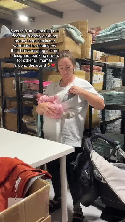 Zipped Feeding Clothing