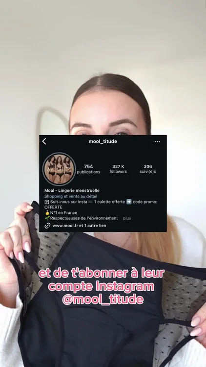 Code OFFERTE pour recevoir une culotte gratuite